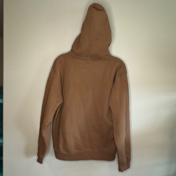 STLHD MEN'S YUBA RIVER SADDLE BROWN PREMIUM HOODIE SMALL - Picture 4 of 8